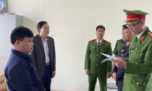 Thanh Hóa: Khởi tố Trưởng Ban quản lý dự án huyện Ngọc Lặc