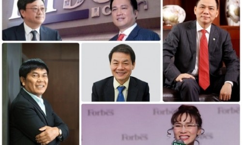 Danh sách 6 tỷ phú USD 2021 tại Việt Nam do Forbes bình chọn