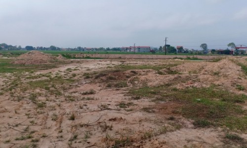 Dự án nước sạch trăm tỷ, 3 năm mới xong phần san lấp mặt bằng