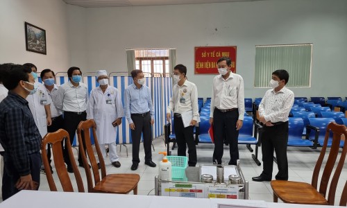 Kiểm tra công tác triển khai tiêm vaccine COVID-19 tại 3 tỉnh ĐBSCL