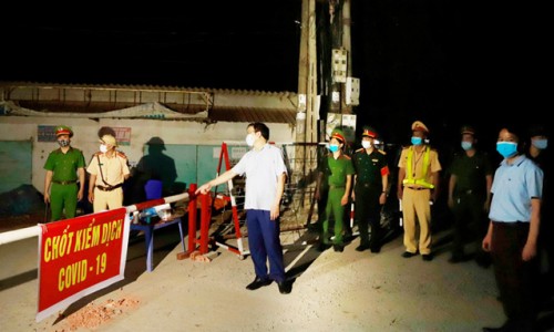 Vĩnh Phúc: Cách ly xã hội TP Vĩnh Yên 15 ngày từ 0h ngày 7/5