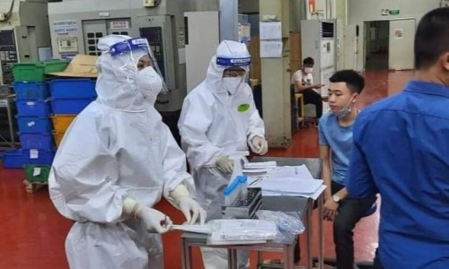 Bắc Giang: Khu công nghiệp Việt Yên dồn dập có kết quả dương tính