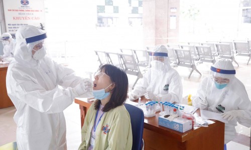 2.450 mẫu xét nghiệm COVID-19 tại BV K Trung ương âm tính