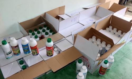 An Giang: Triệt phá cơ sở sản xuất thuốc bảo vệ thực vật trái phép