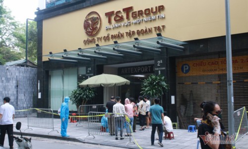 Thêm 7 ca mắc COVID-19 tại Tập đoàn T&T liên quan chùm ca bệnh tại Time City