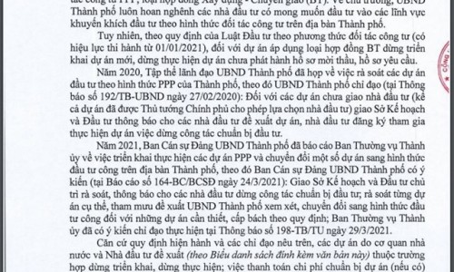 Hà Nội: Loạt dự án hạ tầng lớn được đề xuất theo hình thức BT bị dừng triển khai