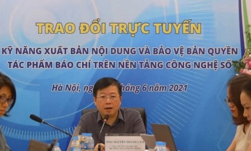 Tập trung bảo vệ bản quyền tác phẩm báo chí trên nền tảng công nghệ số