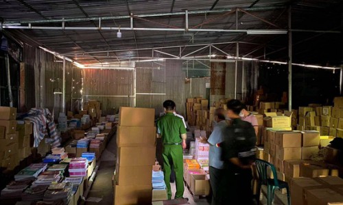 Triệt phá đường dây sản xuất sách giả lên tới 3 triệu cuốn