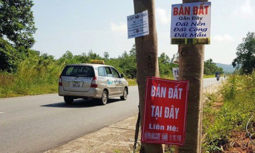 Bộ Xây dựng thúc các địa phương báo cáo xử lý hiện tượng "sốt" giá đất