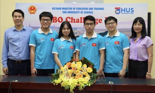 Việt Nam xuất sắc mang về 4 huy chương từ cuộc thi Olympic Sinh học Quốc tế
