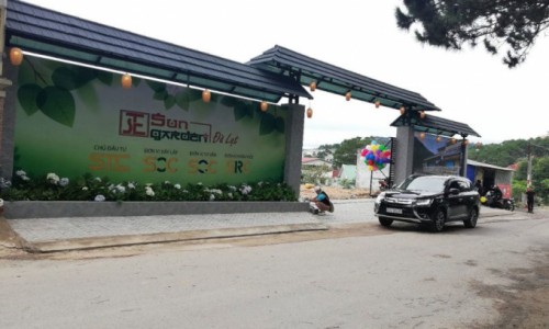 Chủ đầu tư dự án Sun Garden Đà Lạt bị xử phạt 40 triệu đồng vì xây kè không phép