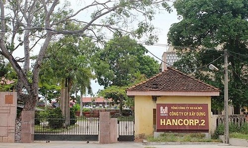 Công ty Cổ phần xây dựng Hancorp.2 đứng đầu danh sách nợ thuế tại Thanh Hóa