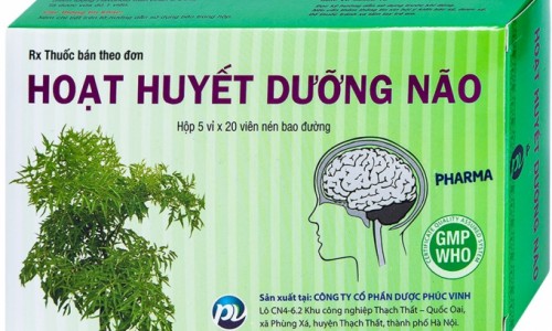 Hoạt huyết dưỡng não của Dược Phúc Vinh bị thu hồi do không đạt chất lượng