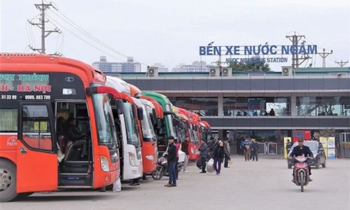 Các tuyến xe khách nào được vào Hà Nội từ ngày 13/10?