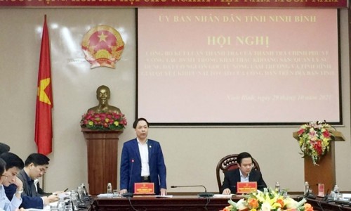 Sở TN&MT Ninh Bình có nhiều vi phạm trong khai thác khoáng sản