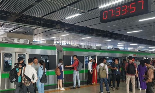 Vé tàu Cát Linh - Hà Đông chính thức được phê duyệt với mức giá 7.000 đồng/lượt