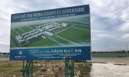 Quảng Nam chính thức dừng 4 dự án của Công ty CP Bách Đạt An