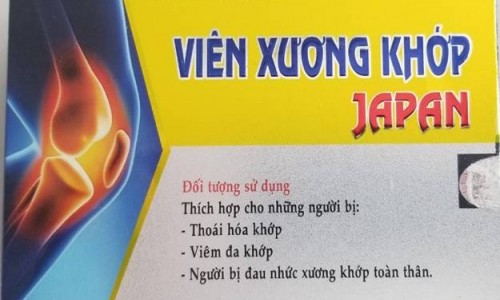 Cảnh báo: Viên xương khớp Japan và Viên nang Gân Cốt Hoàn chứa chất cấm Diclofenac