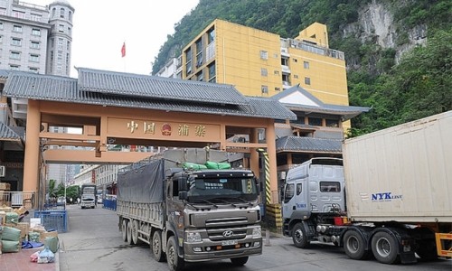 Lạng Sơn thí điểm giao nhận hàng hoá không tiếp xúc với Trung Quốc