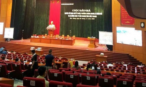 Bắc Giang: Một lô đất 105m2 giá đấu trúng 6,6 tỷ đồng
