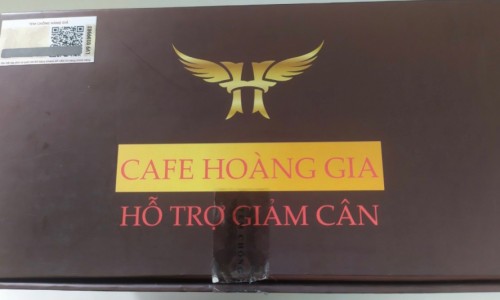 Cafe Hoàng Gia hỗ trợ giảm cân bị thu hồi toàn quốc do không đảm bảo an toàn