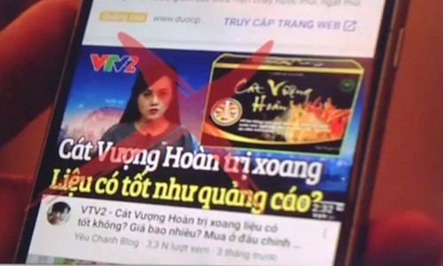 Cảnh báo: Quảng cáo TPCN Cát Vượng Hoàn mạo danh VTV lừa dối người tiêu dùng