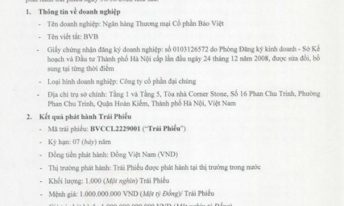 Dòng vốn 1.000 tỷ đồng chảy về BaoViet Bank chỉ trong một ngày
