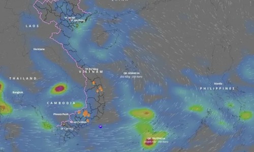 Vùng áp thấp khả năng mạnh lên thành áp thấp nhiệt đới