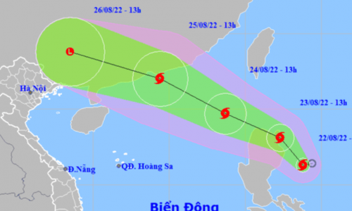 Bão Ma-on tiến vào phía Bắc Biển Đông