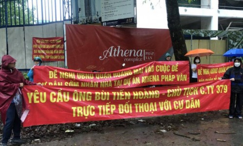 Công ty 379 bị phạt 1 tỷ đồng vì bán nhà ‘chui’ tại dự án Athena Pháp Vân