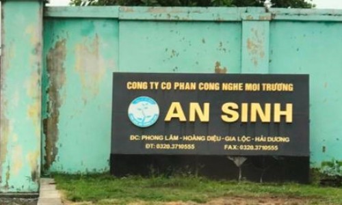 Vi phạm về môi trường, Công ty An Sinh bị phạt hơn 1 tỷ đồng