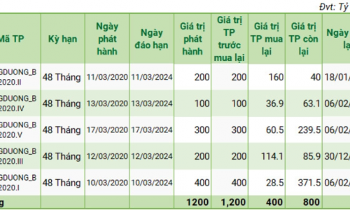 Chủ dự án La Vida Residences chi 400 tỷ đồng mua trái phiếu trước hạn