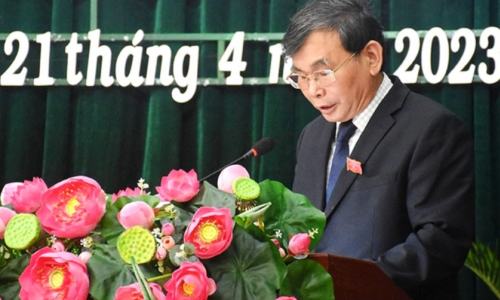 Miễn nhiệm 1 Phó chủ tịch HĐND tỉnh Phú Yên
