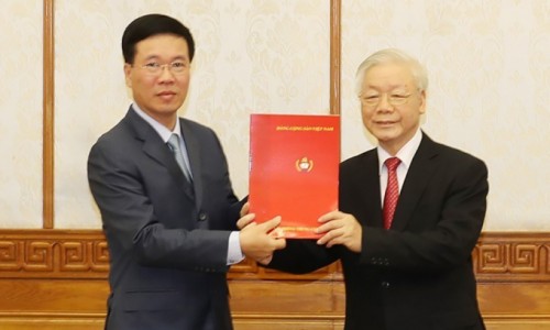 Ông Võ Văn Thưởng giữ chức Thường trực Ban Bí thư