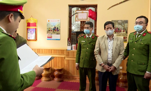 Sai phạm mua sắm thiết bị y tế, nguyên phó giám đốc Sở Y tế Sơn La bị bắt