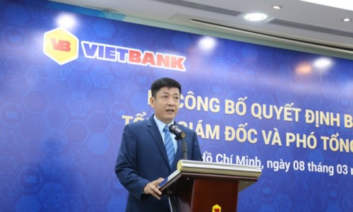 Ông Lê Huy Dũng giữ chức Tổng giám đốc Vietbank