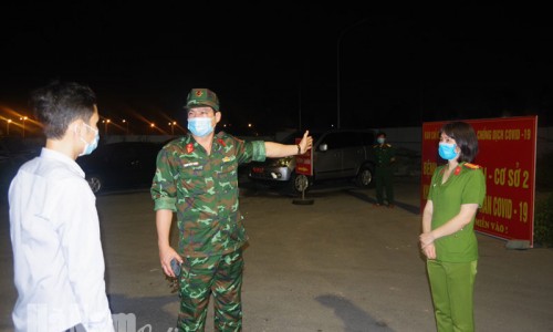 Hà Nam: 100% cán bộ, chiến sĩ lực lượng vũ trang tham gia phòng chống dịch