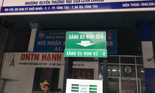 Vũng Tàu: Bán xăng dầu kém chất lượng, 2 cửa hàng bị phạt hơn 400 triệu đồng