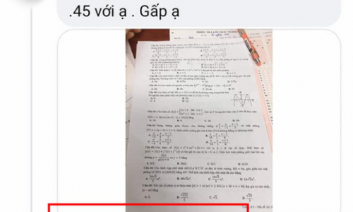 Bộ GD&ĐT nói gì về nghi vấn lộ đề thi môn Toán?