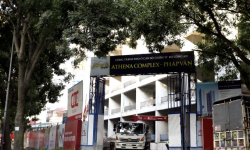Sở Xây dựng Hà Nội vào cuộc Dự án Athena Complex Pháp Vân bán nhà trái phép