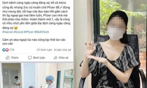Vụ hoa khôi khoe tiêm vaccine không cần đăng ký: Bệnh viện Hữu Nghị kỷ luật nhân viên y tế