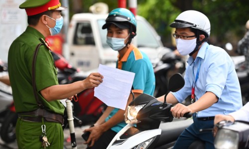 Các trường hợp dự kiến được Công an Hà Nội cấp giấy đi đường sau 6/9