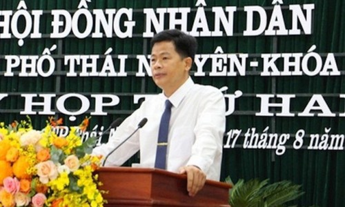 Bí thư Thành ủy TP Thái Nguyên Phan Mạnh Cường bị khởi tố