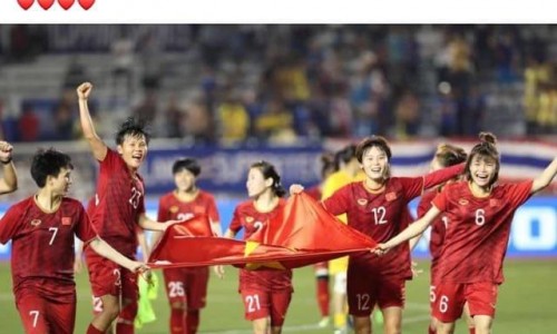Bầu Thụy thưởng nóng 2 tỷ đồng cho đội tuyển bóng đá nữ Việt Nam