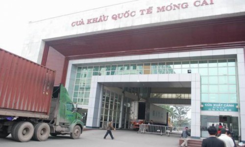 Trung Quốc tạm dừng thông quan các cửa khẩu tại Móng Cái