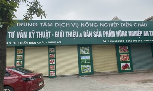 Nghệ An: Cách chức Giám đốc Trung tâm dịch vụ nông nghiệp huyện Diễn Châu