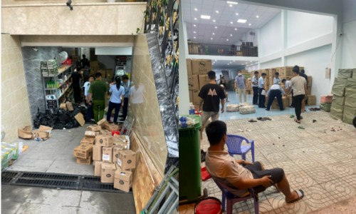 Tạm giữ lô hàng gần 2,5 tỷ đồng không có hoá đơn chứng từ tại Công ty mỹ phẩm CRYO
