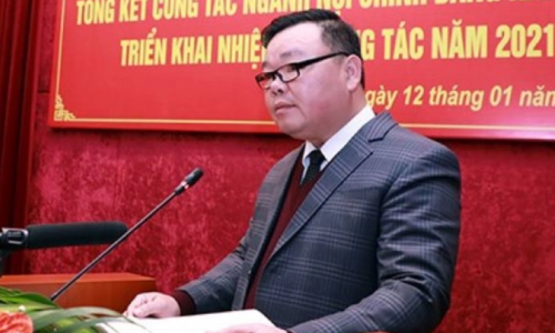 Trưởng Ban Tuyên giáo Tỉnh ủy Hòa Bình bị bắt