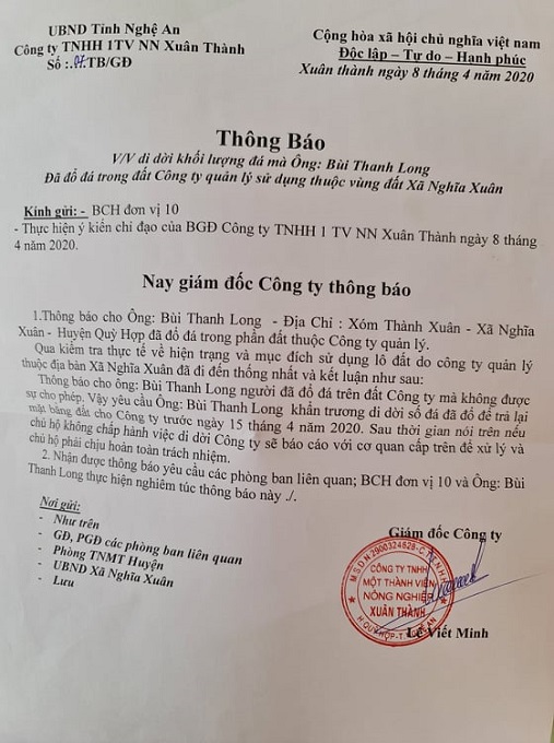 Nghệ An: Hàng trăm khối đá cảnh tập kết trái phép