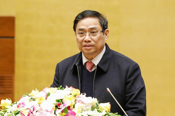 Ông Phạm Minh Chính được giới thiệu ứng cử đại biểu Quốc hội khối Chính phủ